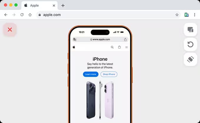 Phone Simulator - Chrome Extension